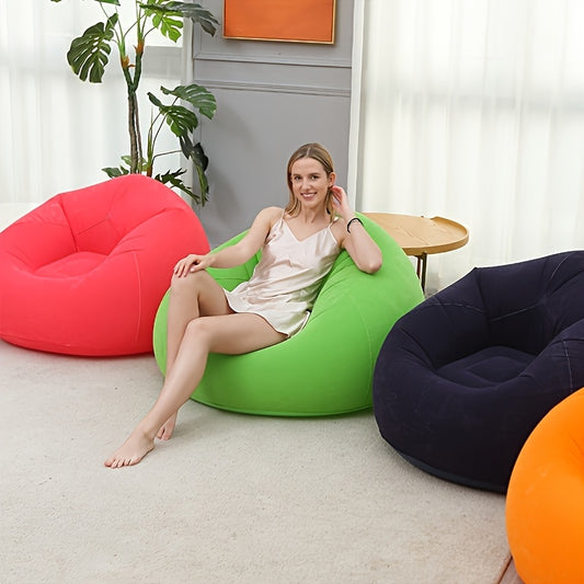 EWLO Inflatable Bean Bag Chair With Air Pump Portable