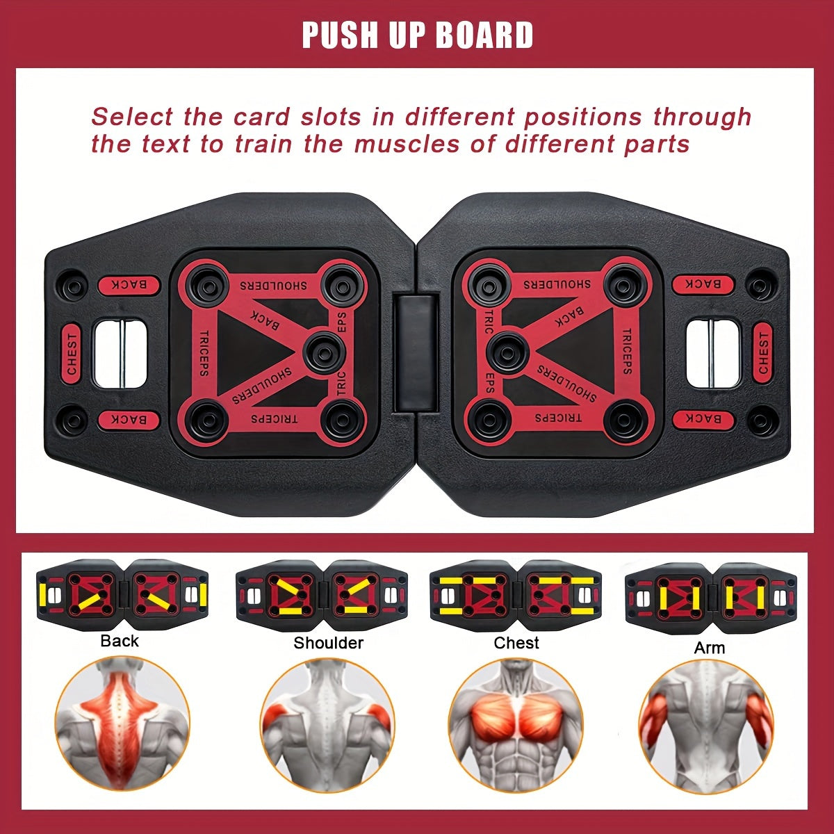 Revitalize Mind Body 9 In 1 PushUpBoard FitnessEquipmentKit