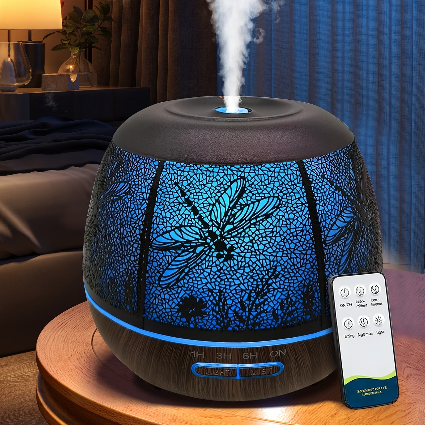 Large Capacity Metal Diffuser with Remote Control by Manufacturer