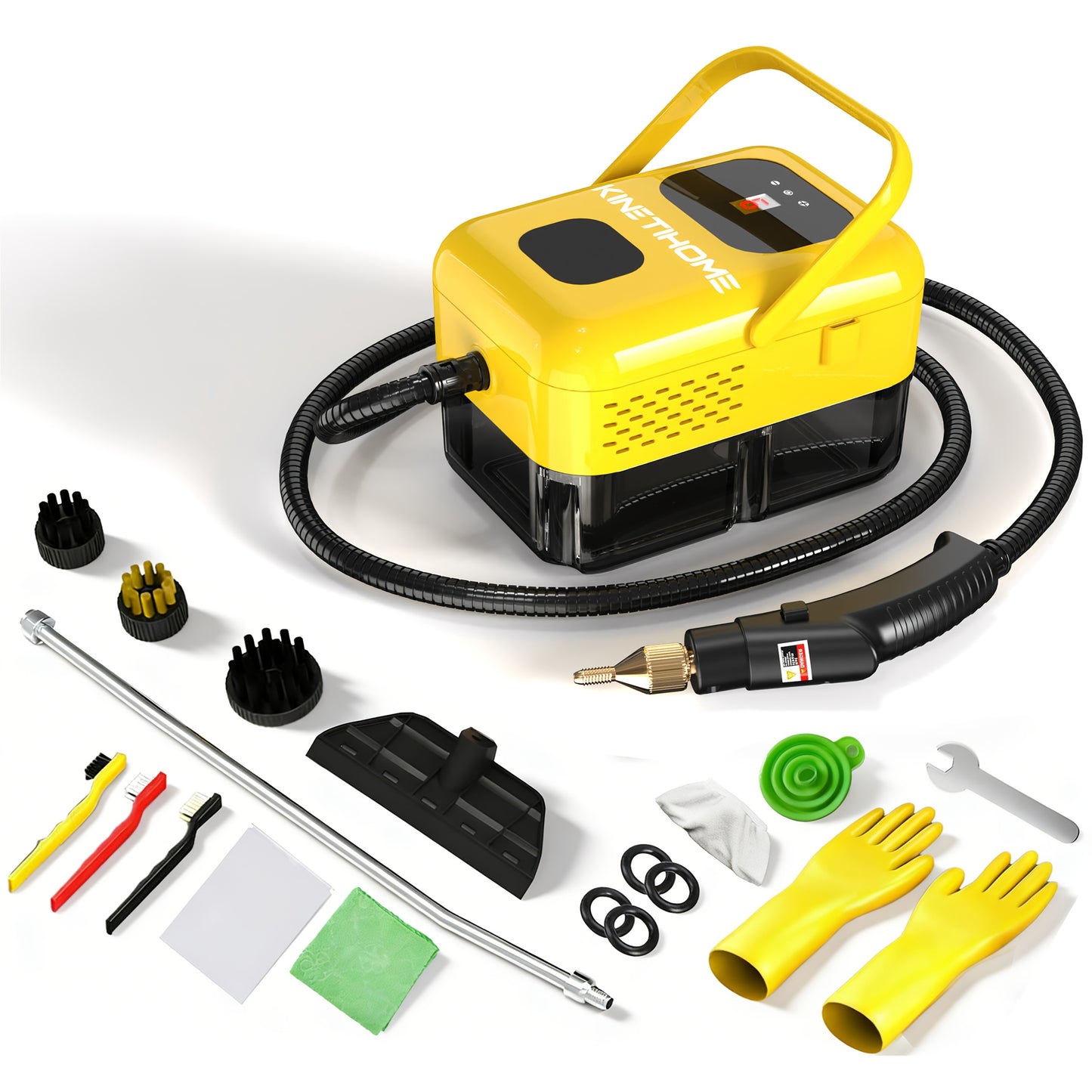 KinetiHome High Pressure Steam Cleaner Handheld for Home Use