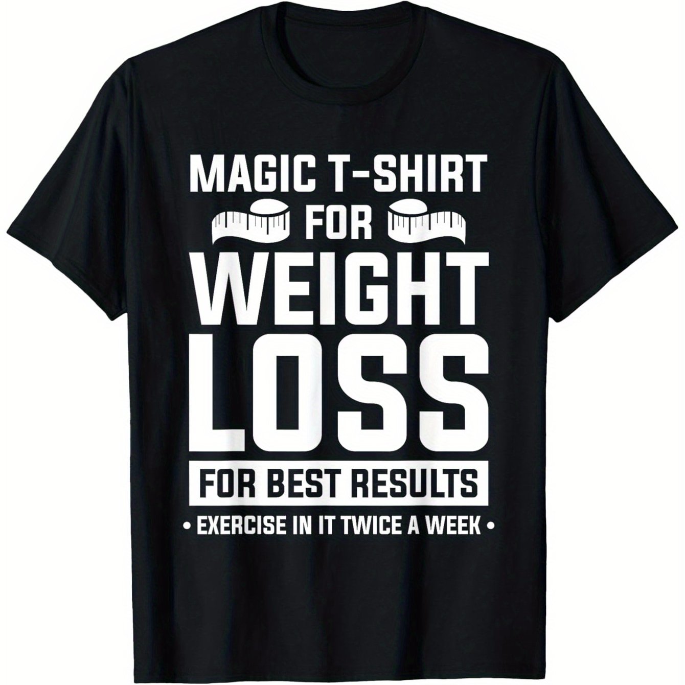 Motivational Weight Loss Workout T-Shirt for Gym Enthusiasts