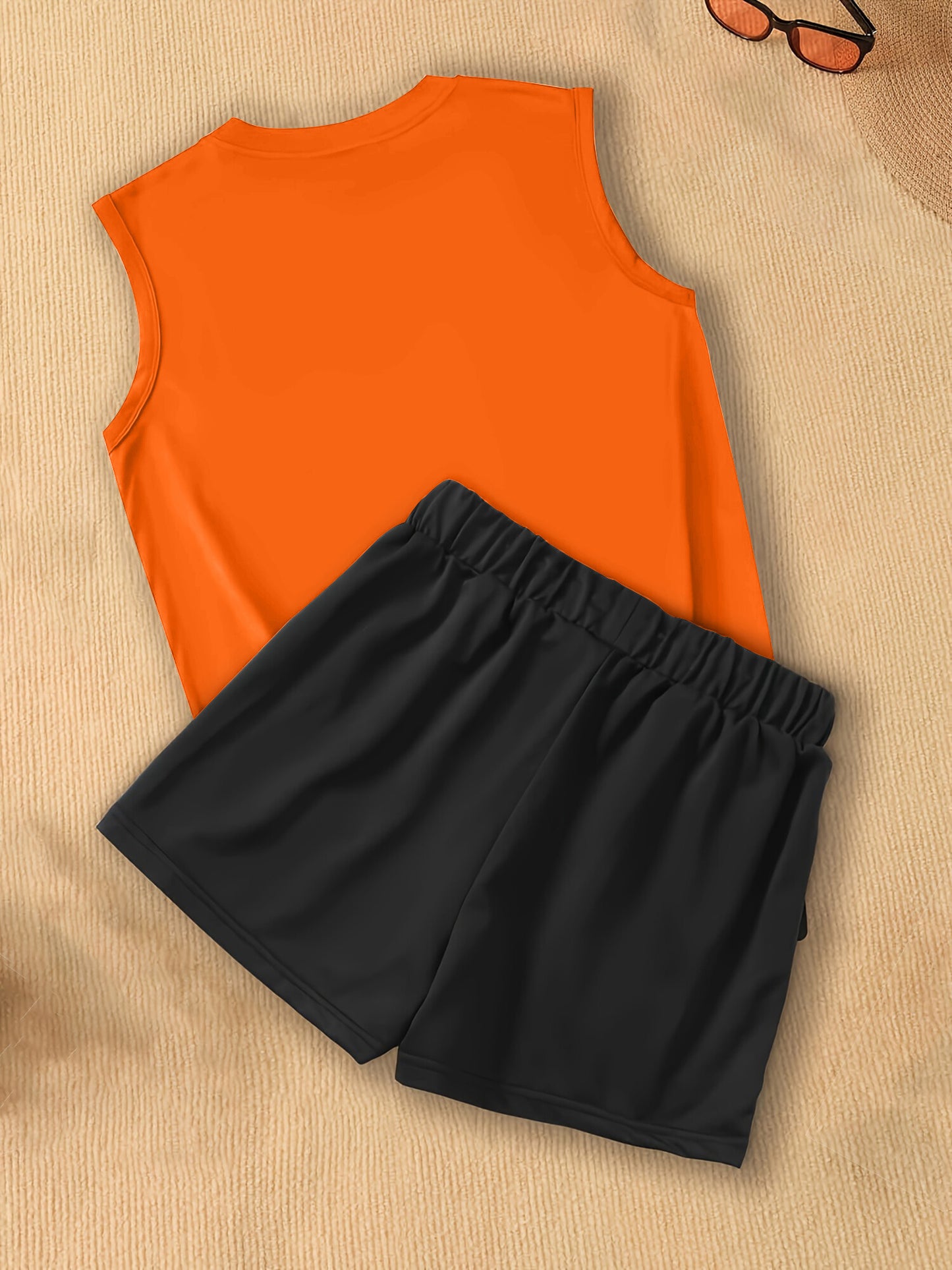 Planet Thiccness Gym Set Funny Workout Lover Sleeveless Top Shorts - Revitalize Mind Body