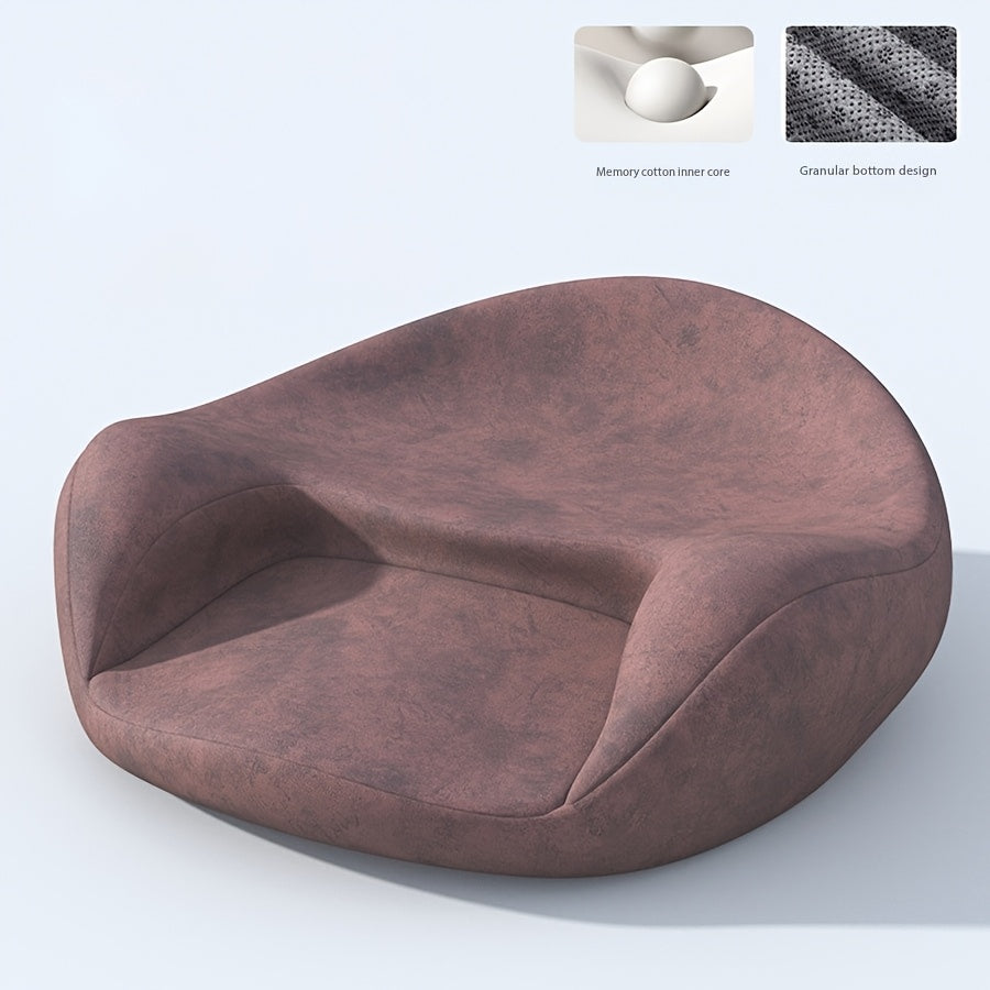 Ergonomic Meditation Cushion With Memory Foam Core Pro