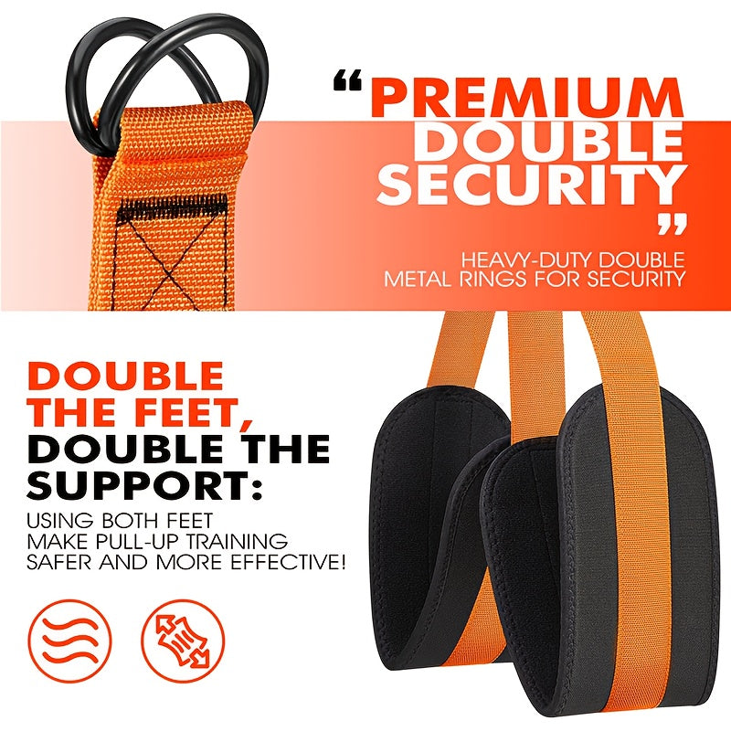 Heavy Duty Pull Up Bands 300lb Resistance Latex Gym Set