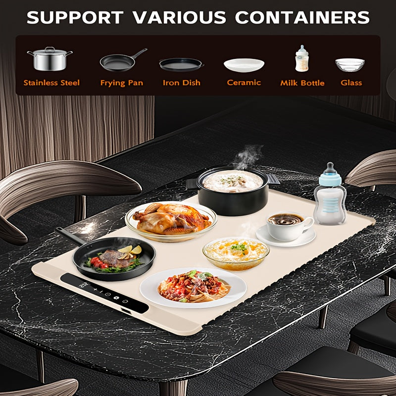 YOOMUE Silicone Food Warming Pad With 3 Temperature Levels