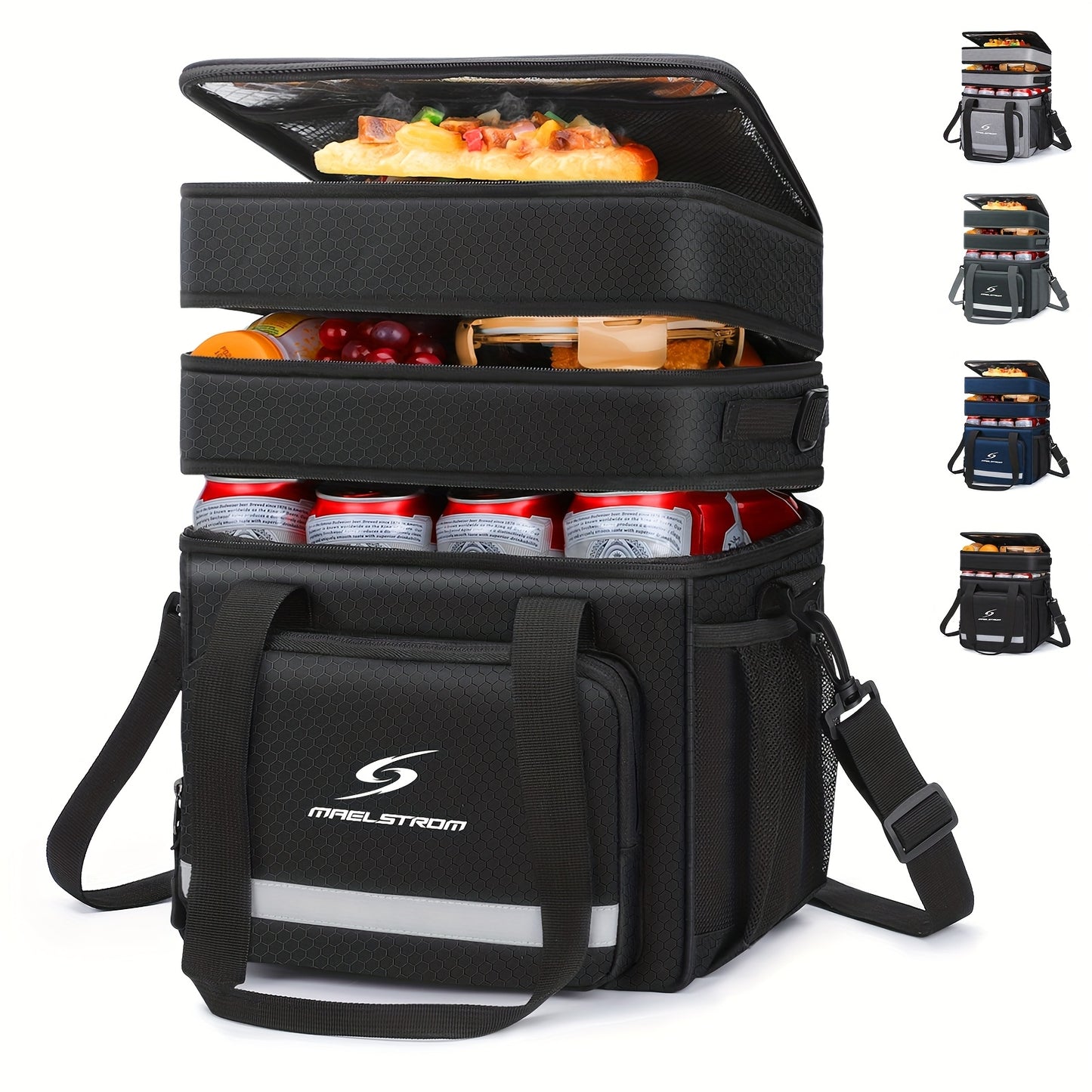 Insulated Leakproof Lunch Cooler Bag for Office and Picnics - Revitalize Mind Body