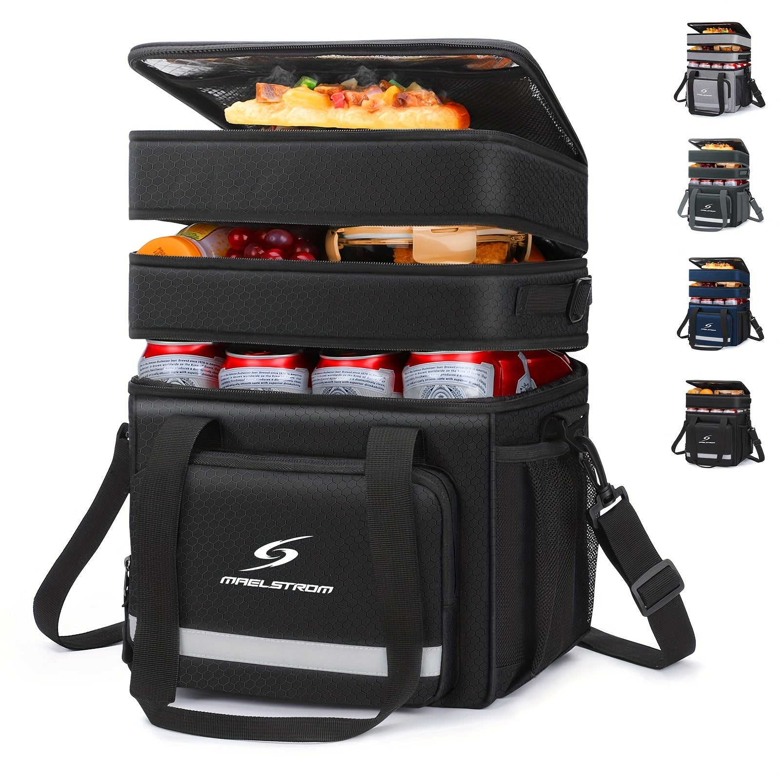 Insulated Leakproof Lunch Cooler Bag for Office and Picnics - Revitalize Mind Body