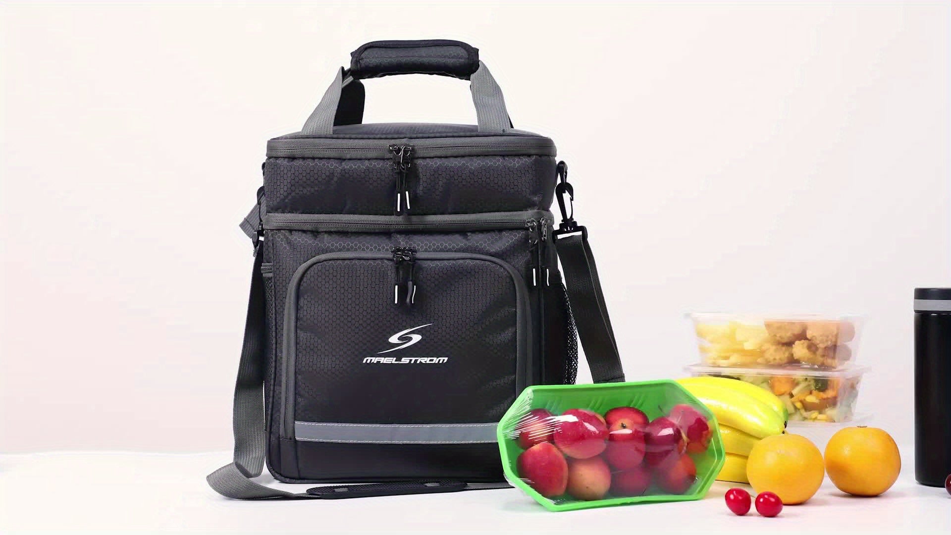 Insulated Leakproof Lunch Cooler Bag for Office and Picnics - Revitalize Mind Body