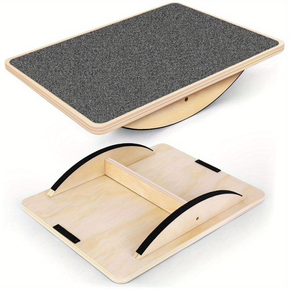 Balance Board Professional Wobble Board For Adults Core Strength - Revitalize Mind Body