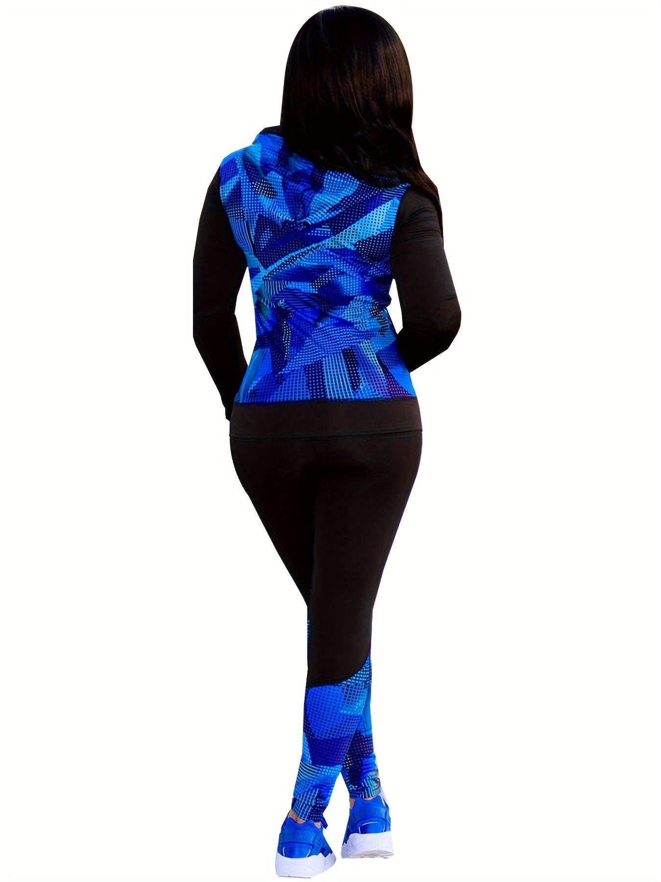 KANSOON Womens Tracksuit Set Long Sleeve Zip Hoodie Pants - Revitalize Mind Body