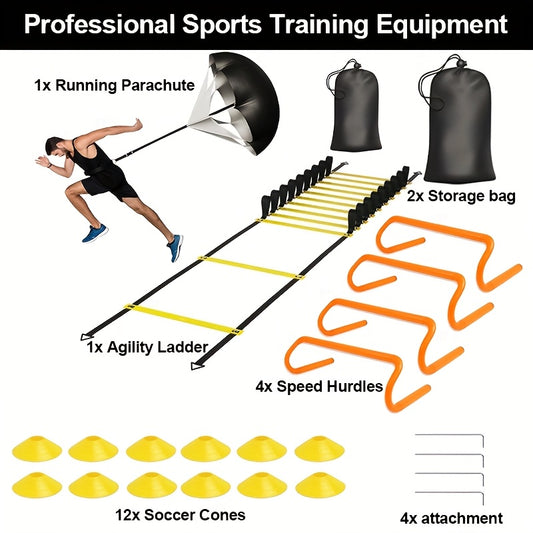 Revitalize Mind Body Speed and Agility Ladder Set System