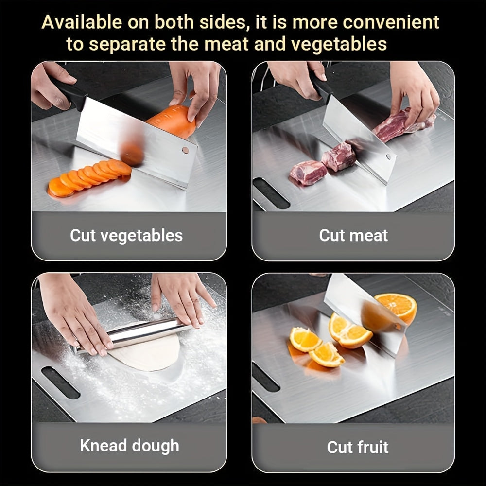 OANRUYAN Titanium Cutting Board Set Double Sided Durable Kitchen