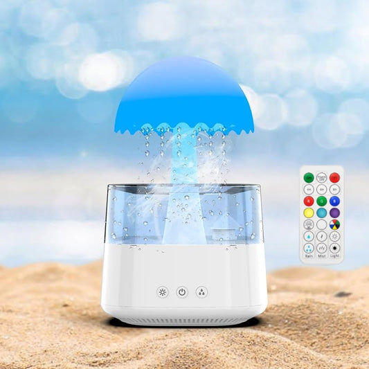 Spring Sale Rain Cloud Humidifier With Aromatherapy And Mood Light