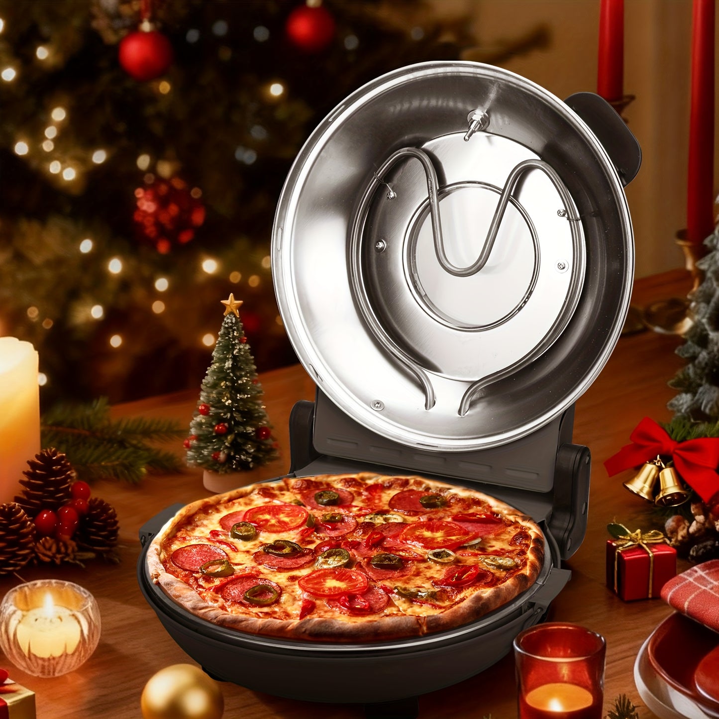 TASTETIDE Electric Quesadilla And Grilled Cheese Maker With Thermostat