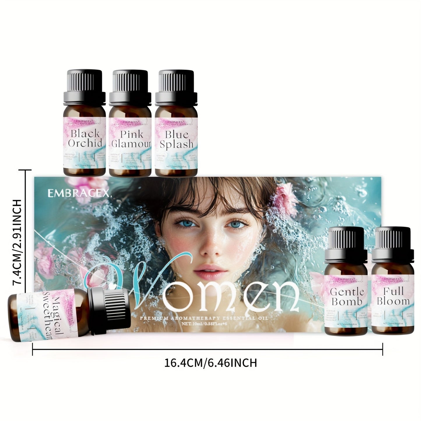 Embrace Essential Oil Gift Box Set for Women