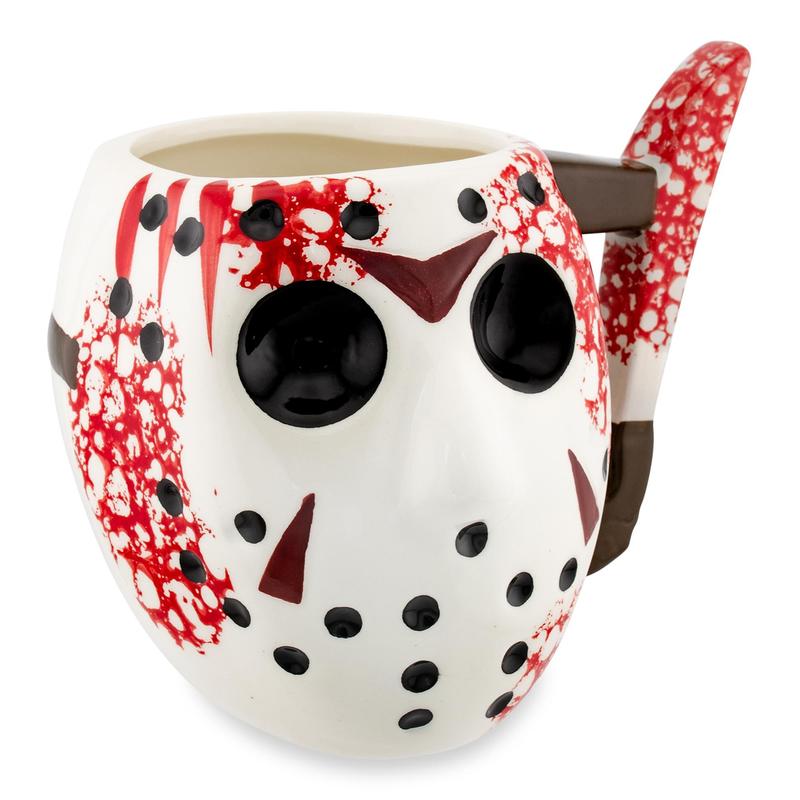 Silver Buffalo Jason Voorhees Mug 3D Sculpted Ceramic Coffee Cup