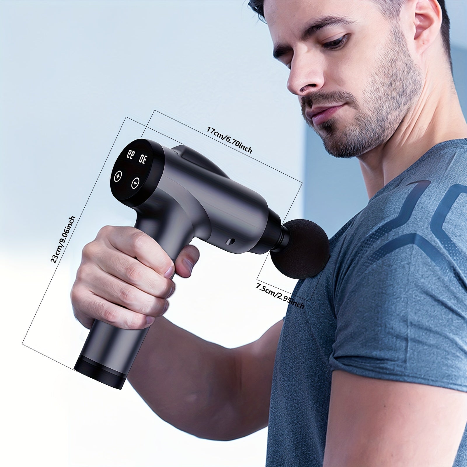 OLSKY Full Body Massage Gun for Deep Tissue Muscle Recovery - Revitalize Mind Body