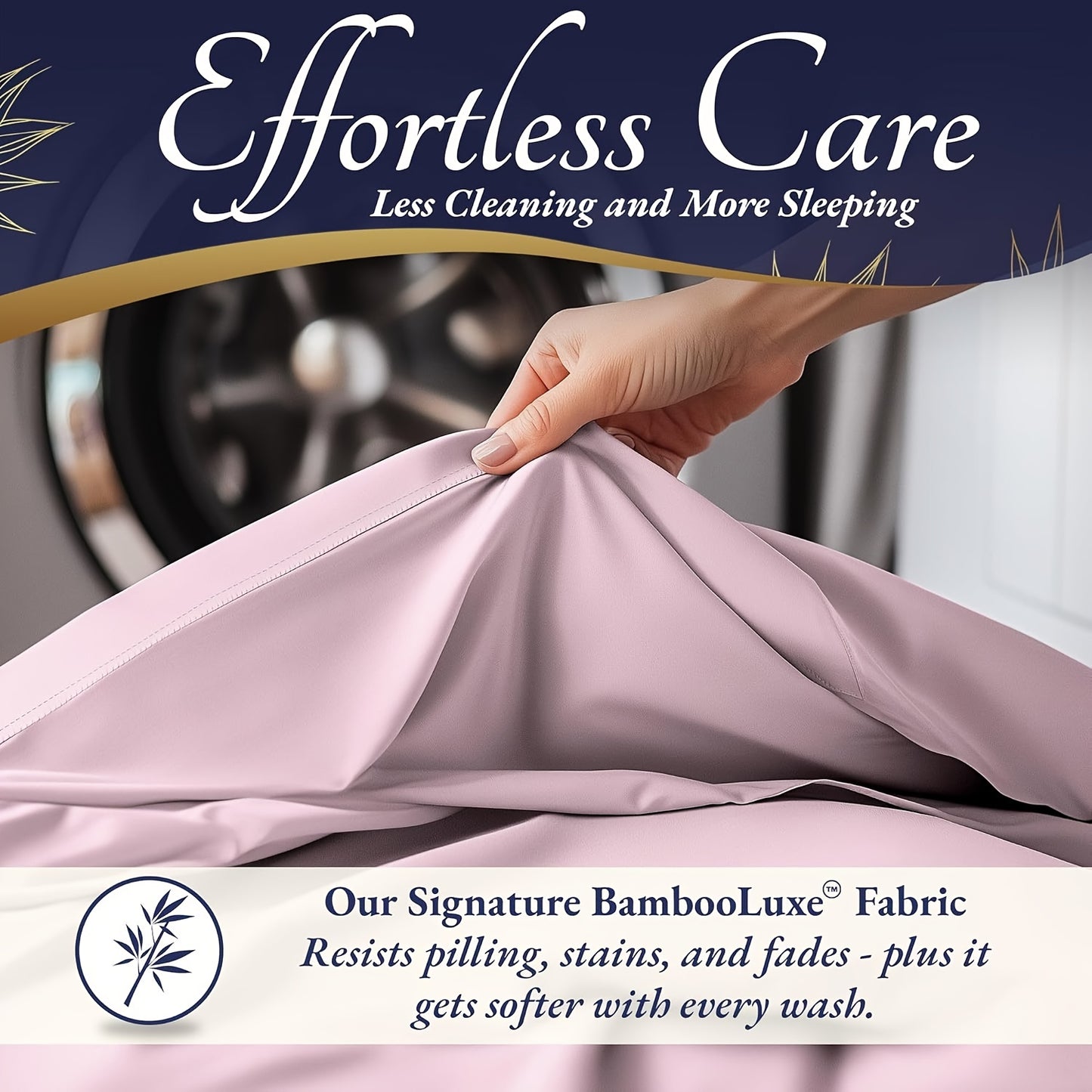 Luxurious Cooling Bamboo Bed Sheets Set Ultra Soft Comfort