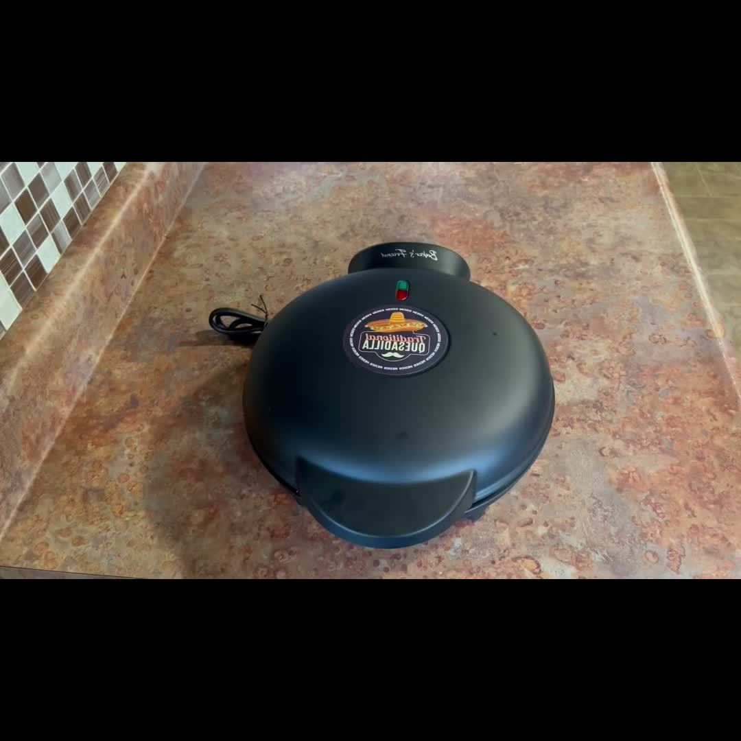 TASTETIDE Electric Quesadilla And Grilled Cheese Maker With Thermostat