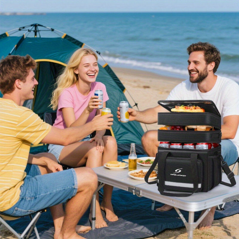 Insulated Leakproof Lunch Cooler Bag for Office and Picnics - Revitalize Mind Body
