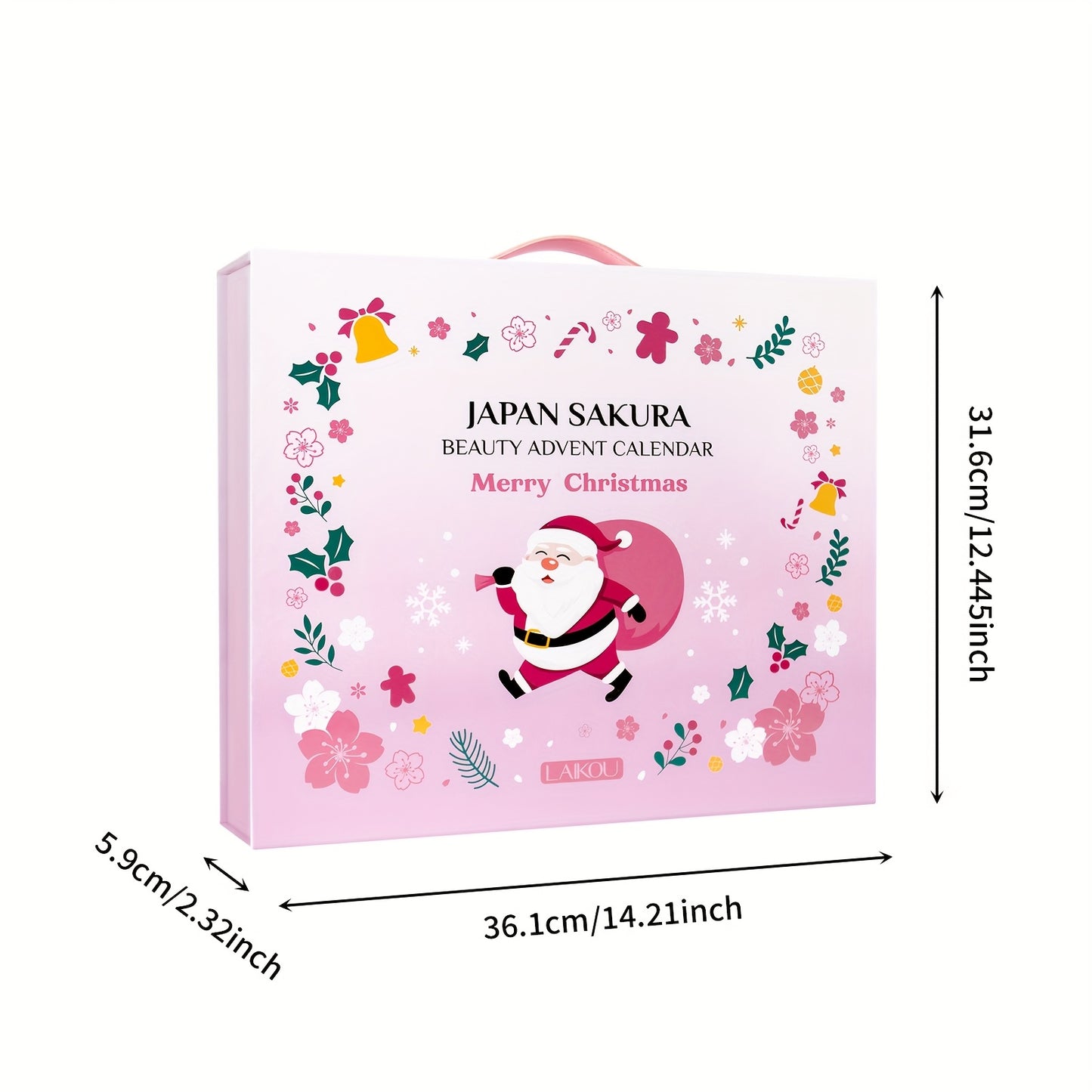 LAIKOUE Sakura Radiance Skincare Advent Calendar Gift Set