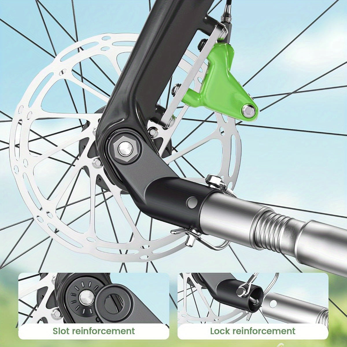 Bike Trailer Hitch, Bicycle Trailer Hitch Coupler for Schwinn, Instep Bike Trailer, Bike Trailer Adapter Attachment for Kids, Pet Bicyle, Cargo Bike Trailer, etc - Revitalize Mind Body