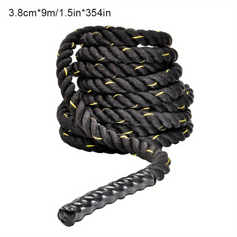 Fitness Battle Rope Heavy Duty Nylon Polyamide For Home Gym