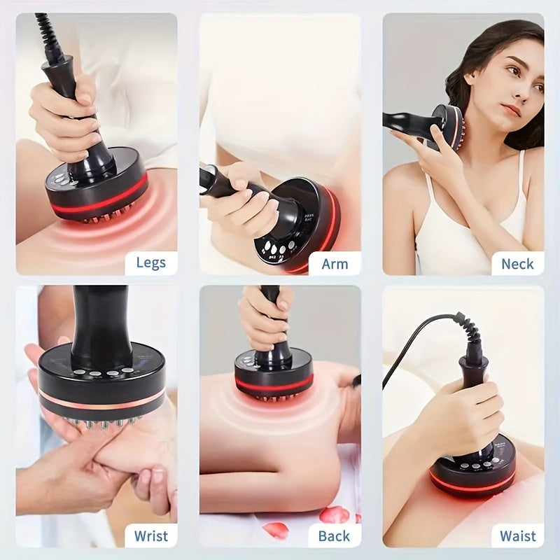 RevitalizeMindBody Meridian Gua Sha Massager Brush Portable
