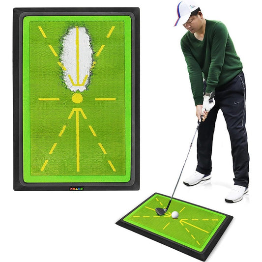 BIRDOCK Golf Swing Training Mat Pro Practice Pad Portable