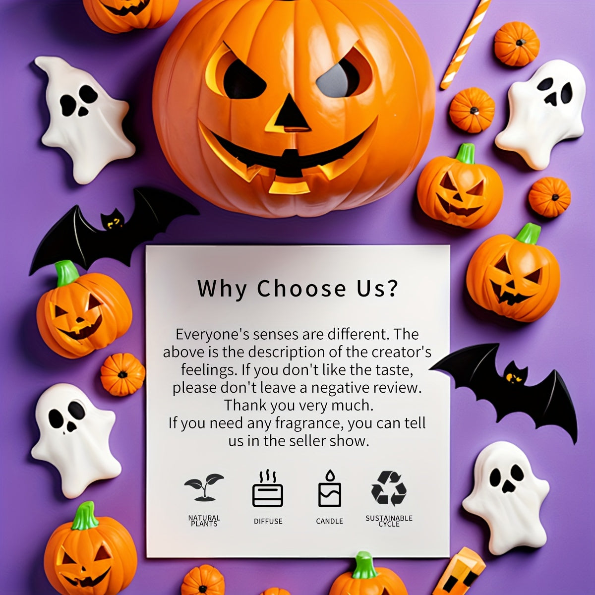 Embracex Halloween Essential Oil Gift Box Aroma Diffuser