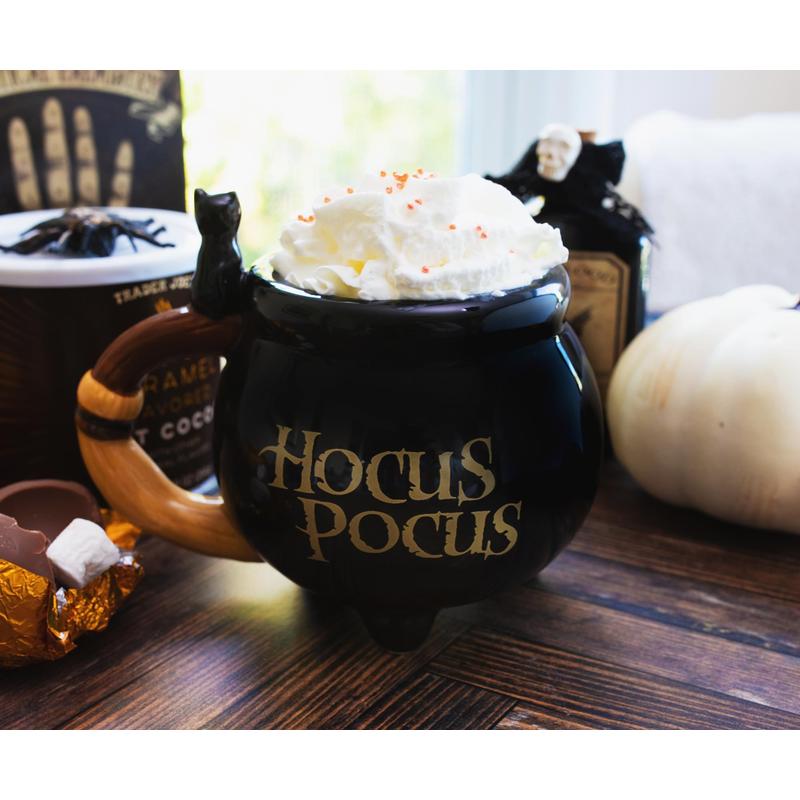 Silver Buffalo Disney Hocus Pocus Cauldron 3D Sculpted Ceramic Mug