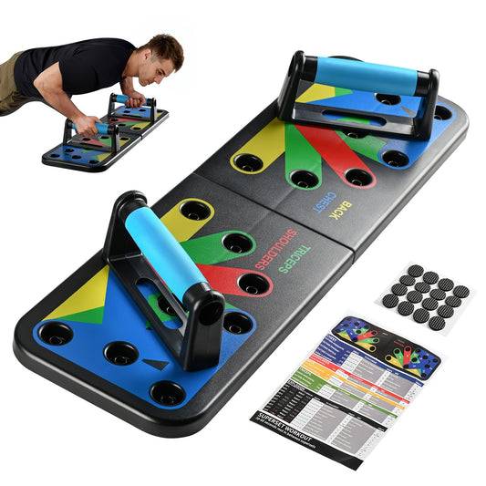 Revitalize Mind Body Foldable Push Up Board PVC Fitness