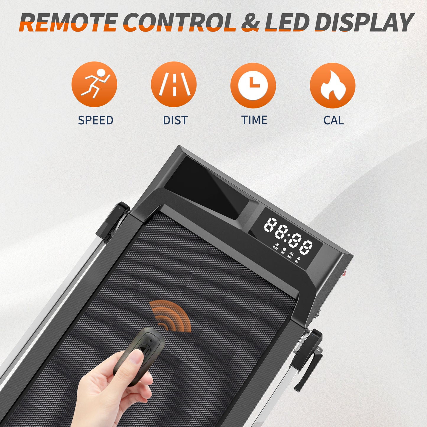 Upreign 3 In 1 Portable Treadmill Walking Pad With Incline