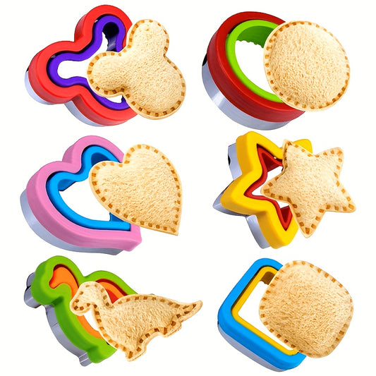 Mickey Dinosaur Sandwich Biscuit Mold and Sealer Set