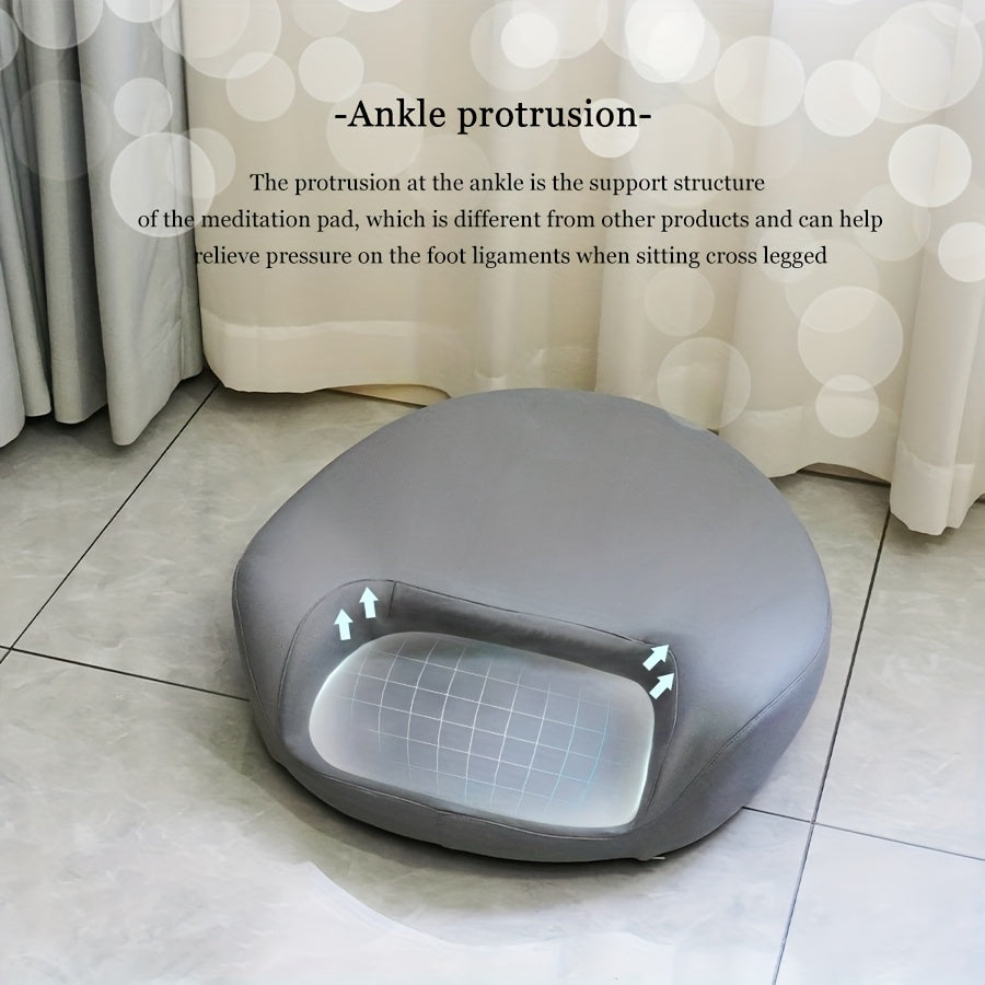 Ergonomic Meditation Cushion With Memory Foam Core Pro