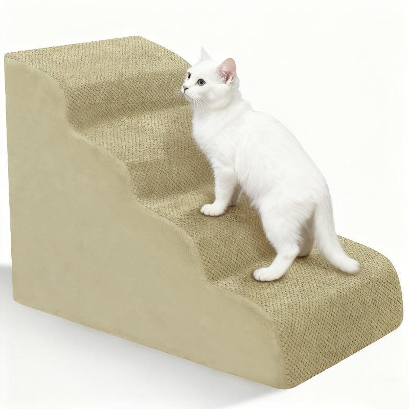 NIUBYA Premier Wide Dog Stairs with Non Slip Bottom