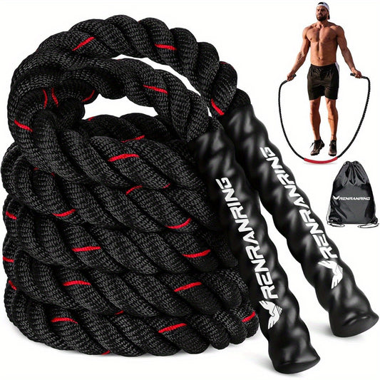 Weighted Jump Rope With 3Lb 4Lb 5Lb Weights For HIIT