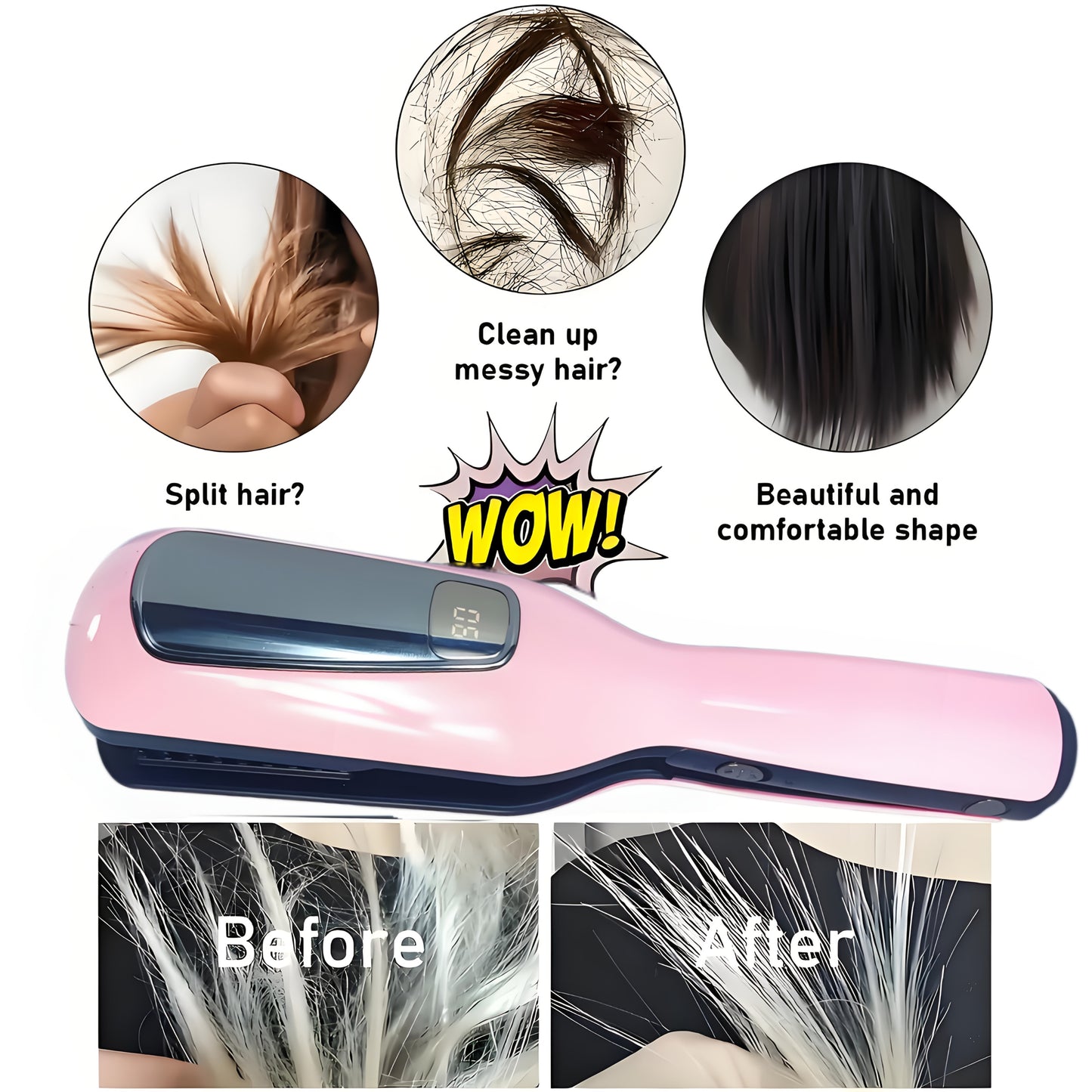 RMB Portable Hair Trimmer USB Rechargeable 500mAh Battery