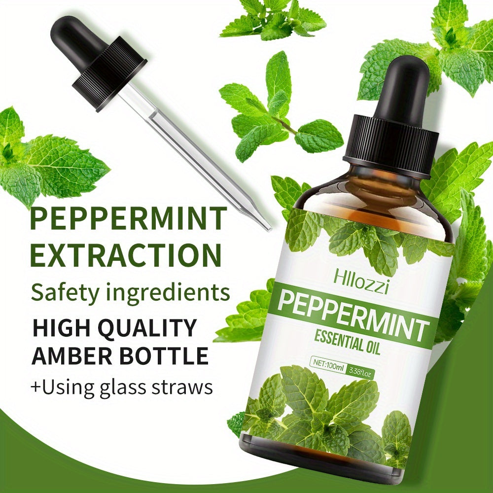 Peppermint Essential Oil for Home Spa and Relaxation - Revitalize Mind Body