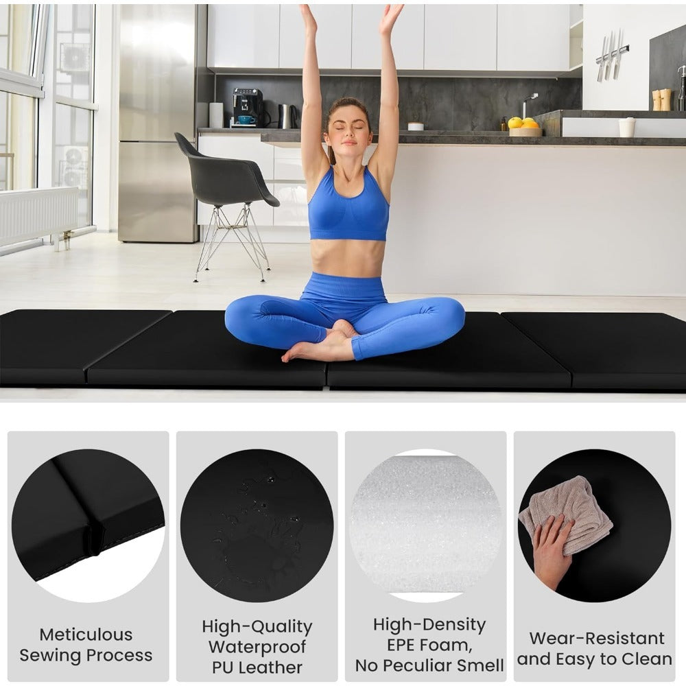 BalanceFrom Folding Exercise Mat For MMA Gyms And Home Use