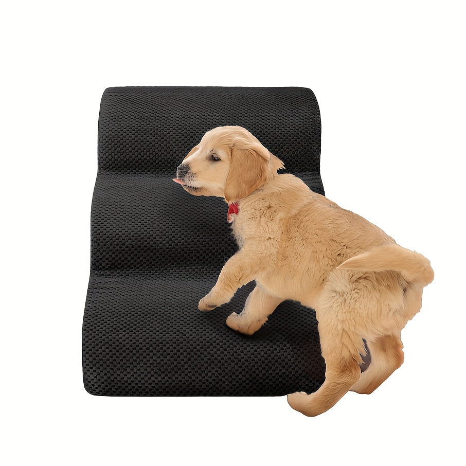NIUBYA Premier Wide Dog Stairs with Non Slip Bottom