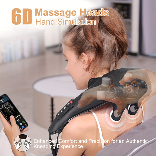 Newly Upgraded Rechargeable Shoulder And Neck Massager