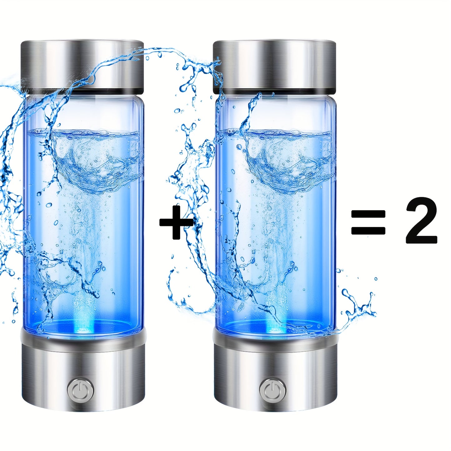 QOOSEA Hydrogen Water Bottle Generator PEM Electrolysis