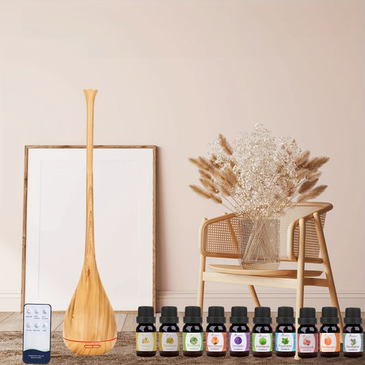 Aroma Diffuser With 10 Essential Oils And USB Powered Humidifier