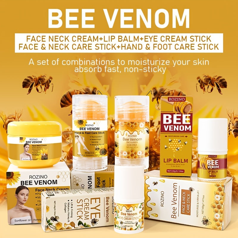 Rozino Bee Venom Honey Care Set For All Skin Types Now