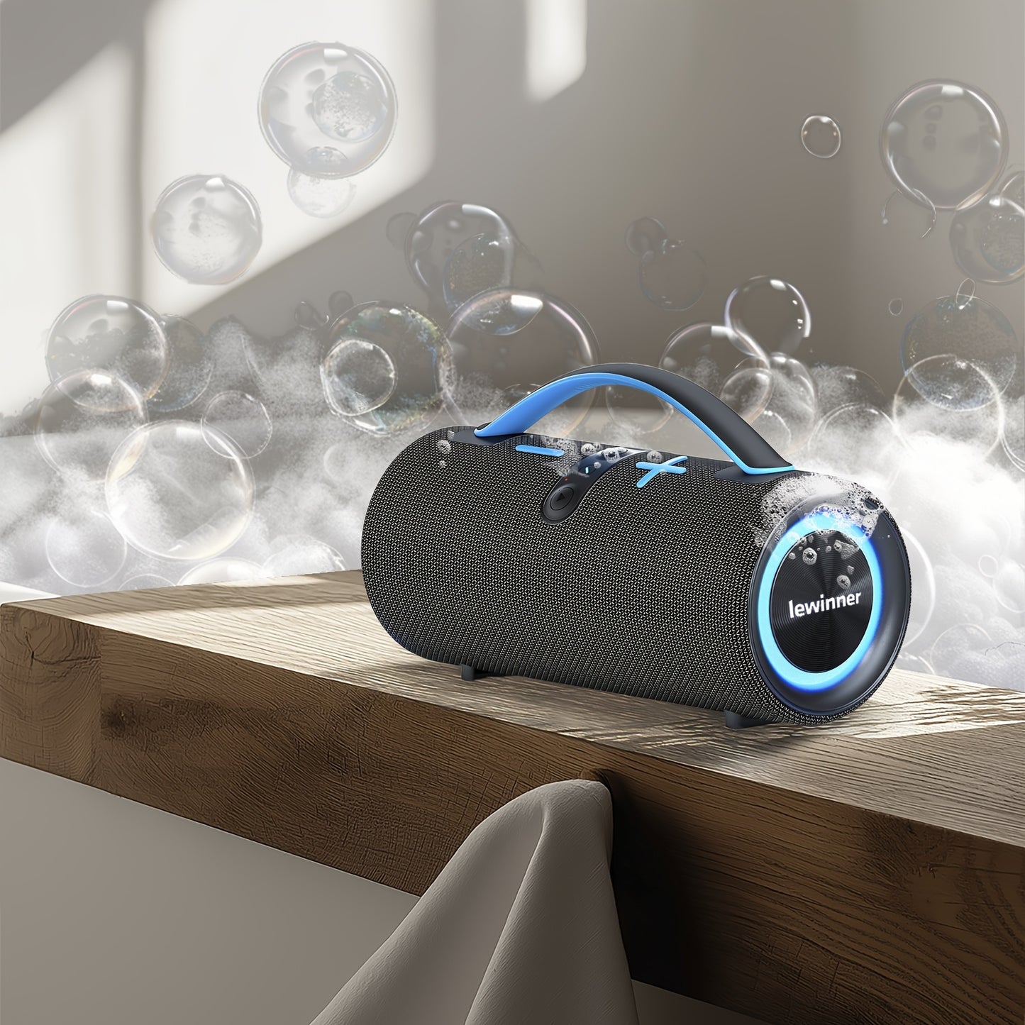 Lewinner Portable Wireless Speaker Outdoor Party Audio
