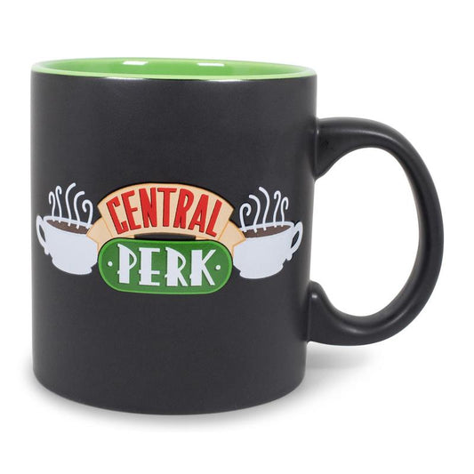 Silver Buffalo Friends Central Perk Doodle Logo Ceramic Mug
