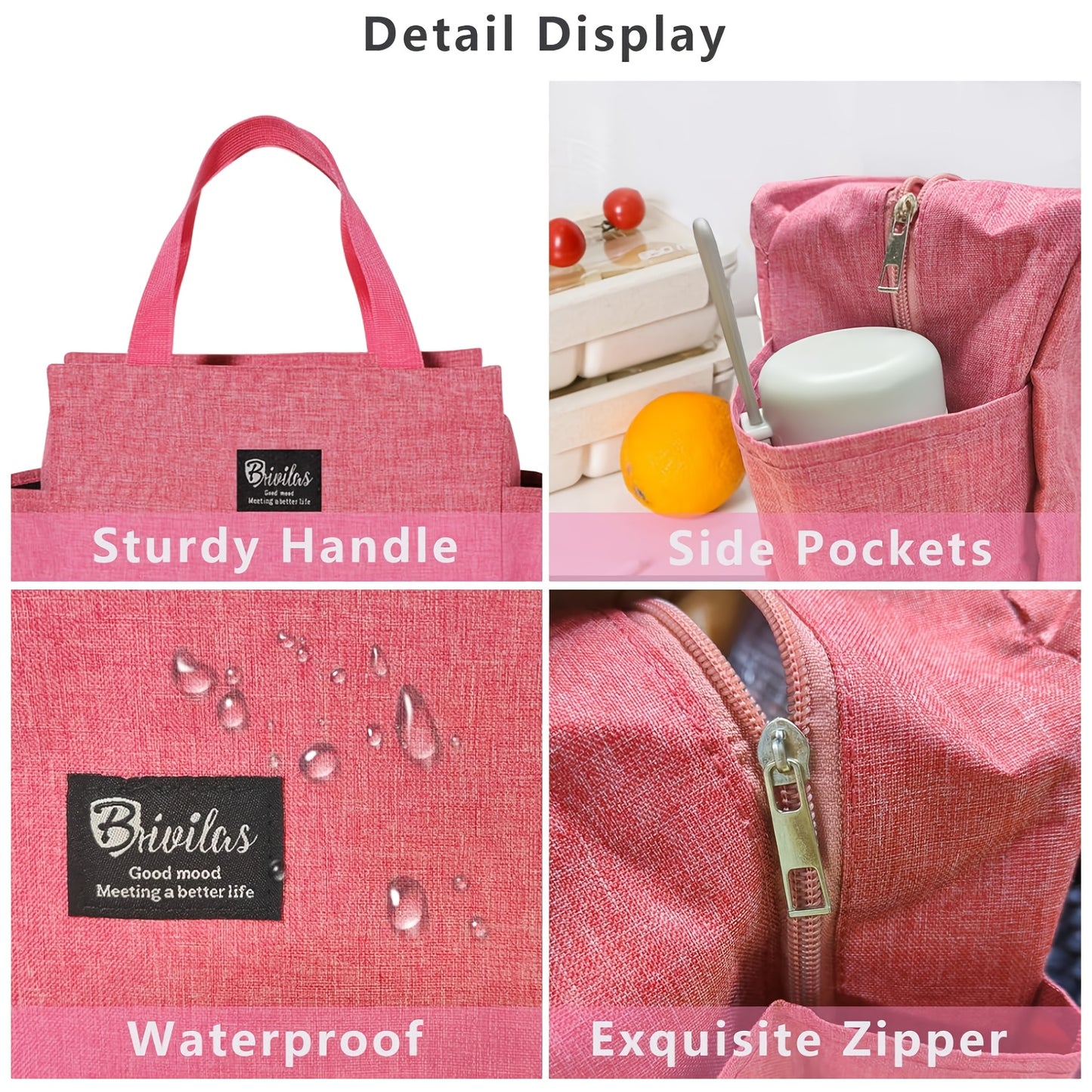 Multi-Layer Lunch Box Set With Cutlery And Cup Meal Bag - Revitalize Mind Body