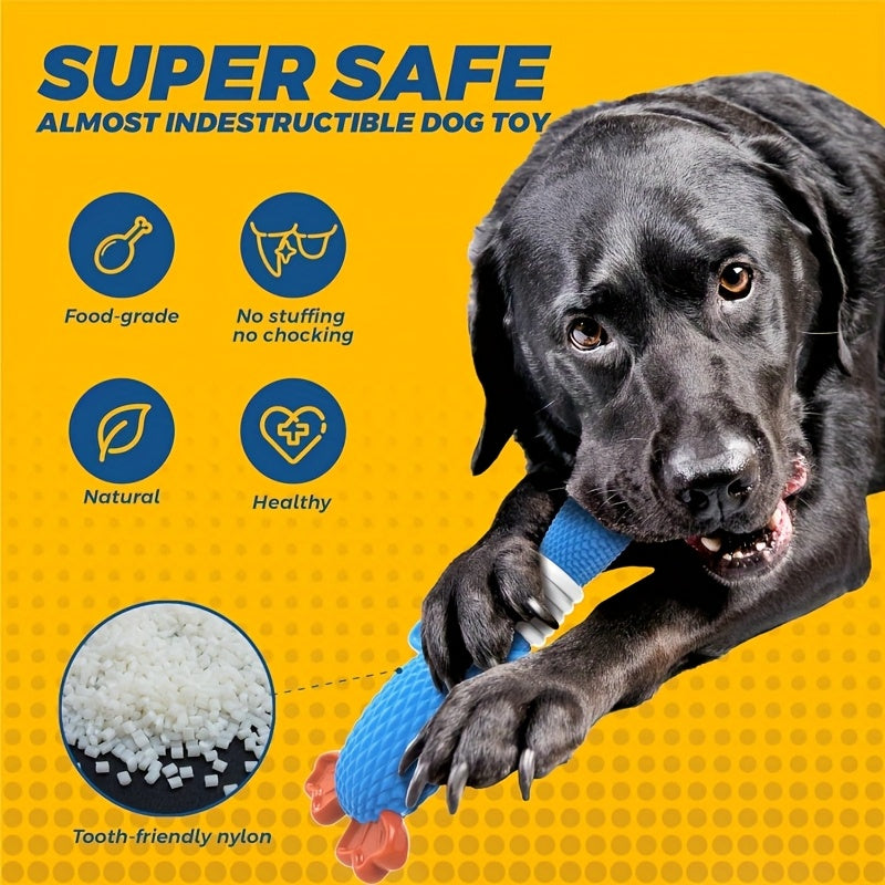 SHARLOVY Nylon Goose Dog Toys For Aggressive Chewers