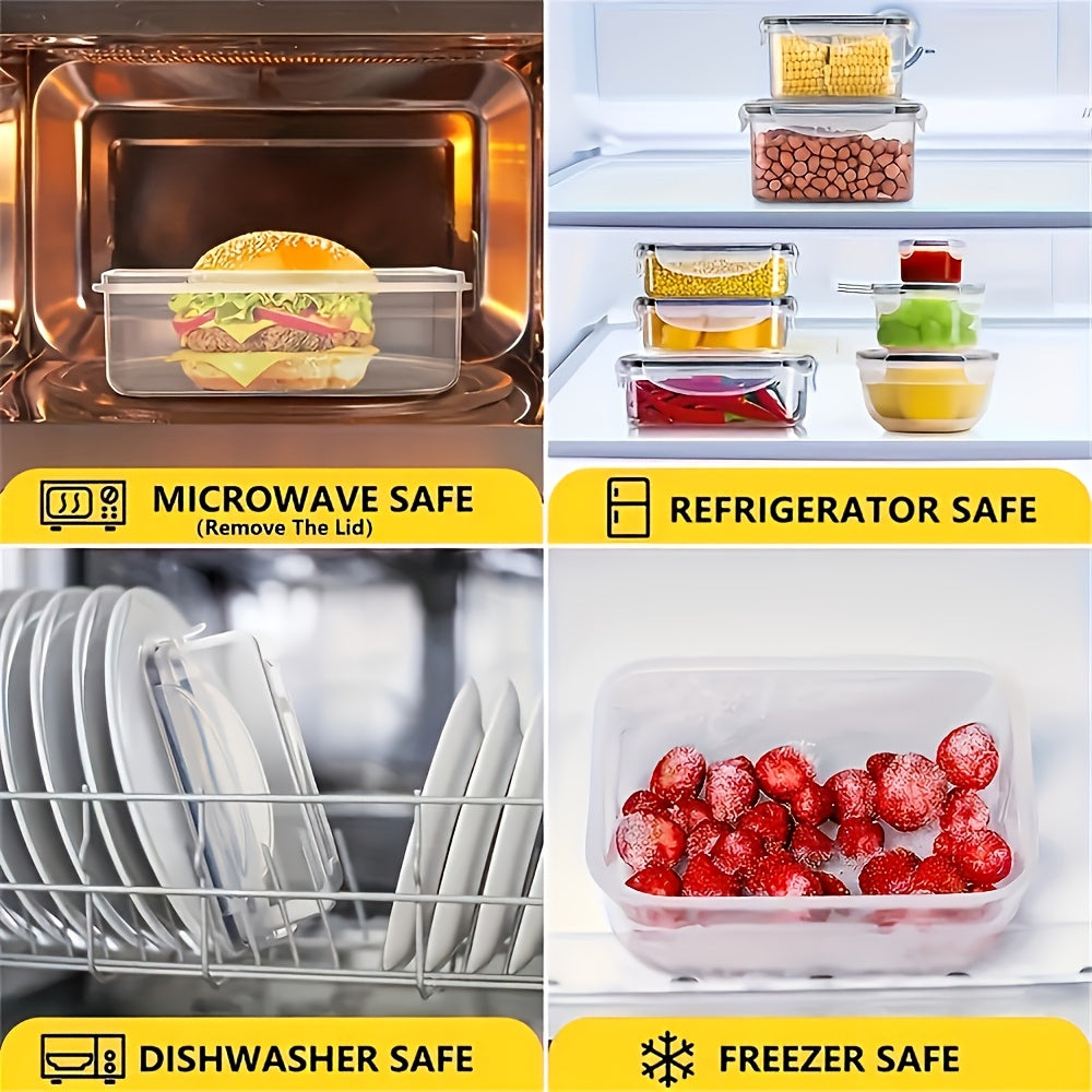 STABLO 48pc Food Storage Containers Set With Airtight Lids